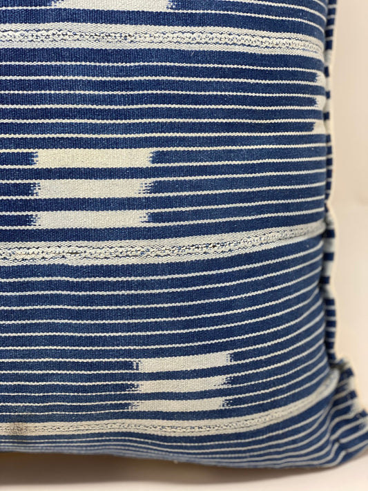 Indigo/Baule Cloth Cushions 50x50cm