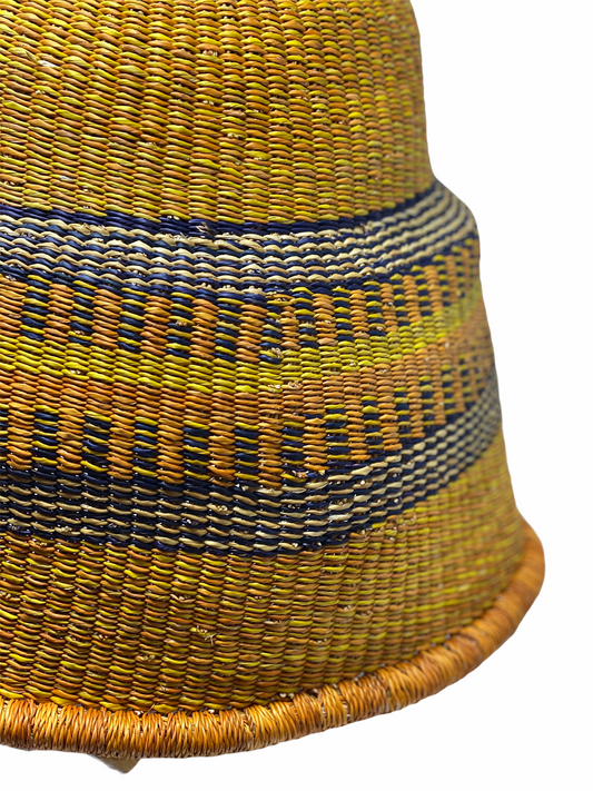 Hand Woven Basket Light