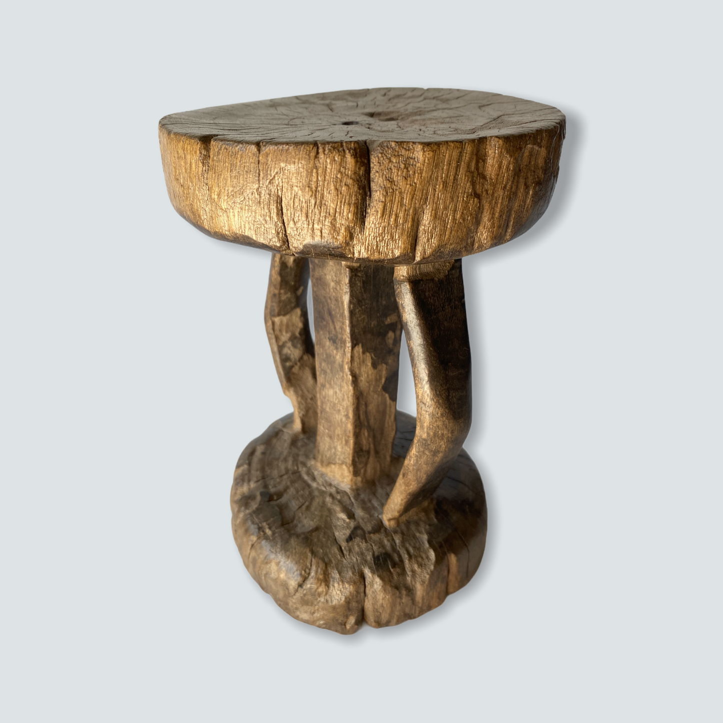 Vintage Tonga Stool - Zimbabwe XS ((01)