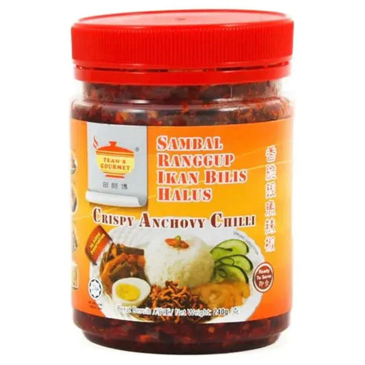 TEAN'S GOURMET Crispy Anchovy Chilli 240g