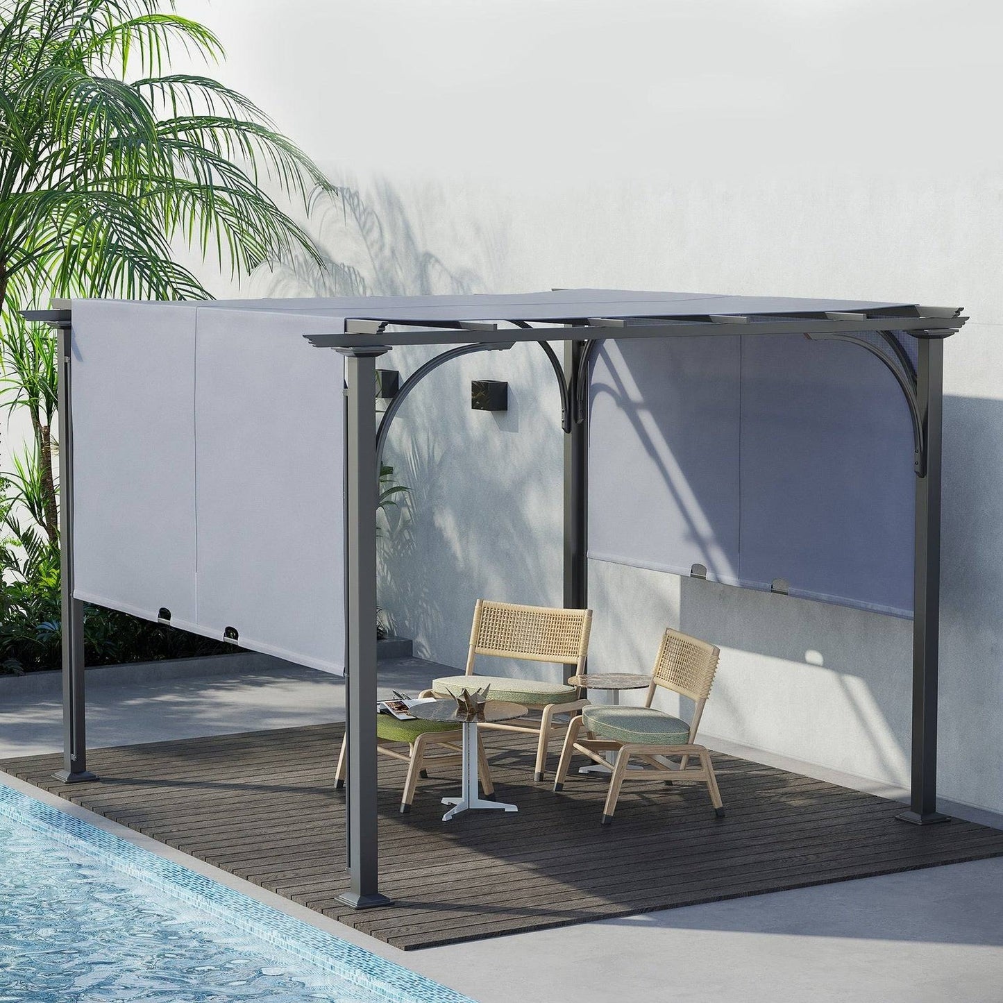 3 x 3M Garden Pergola