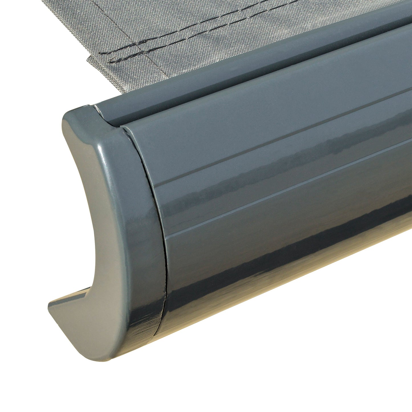 Cassette Electric Manual Awning Door Window Retractable Canopy w/ R/C & LED 300W x 0-250D cm