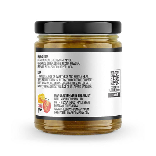 Jalapeño Chilli Jam | 190g | Chilli Mash Co. | Sweet With A Fiery Kick