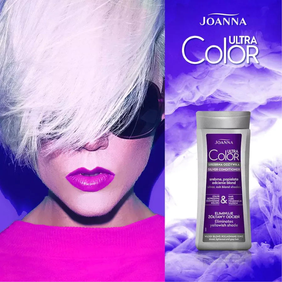 Joanna Ultra Color Silver Conditioner Eliminate Yellow Shade