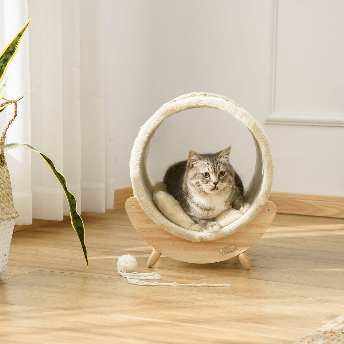 PawHut Elevated Cat House