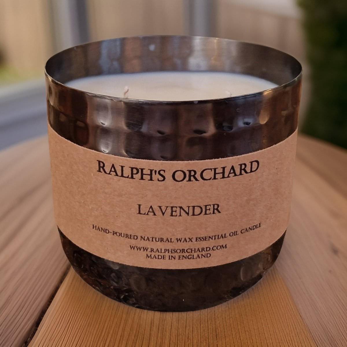 Lavender Essential Oil Candle