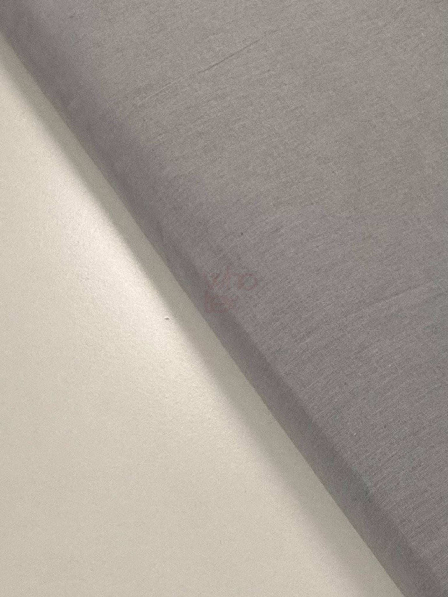 Light Gray Poplin Fabric, Full Cotton Fabric By The Yard, 240 Cm / 95 Inches Width
