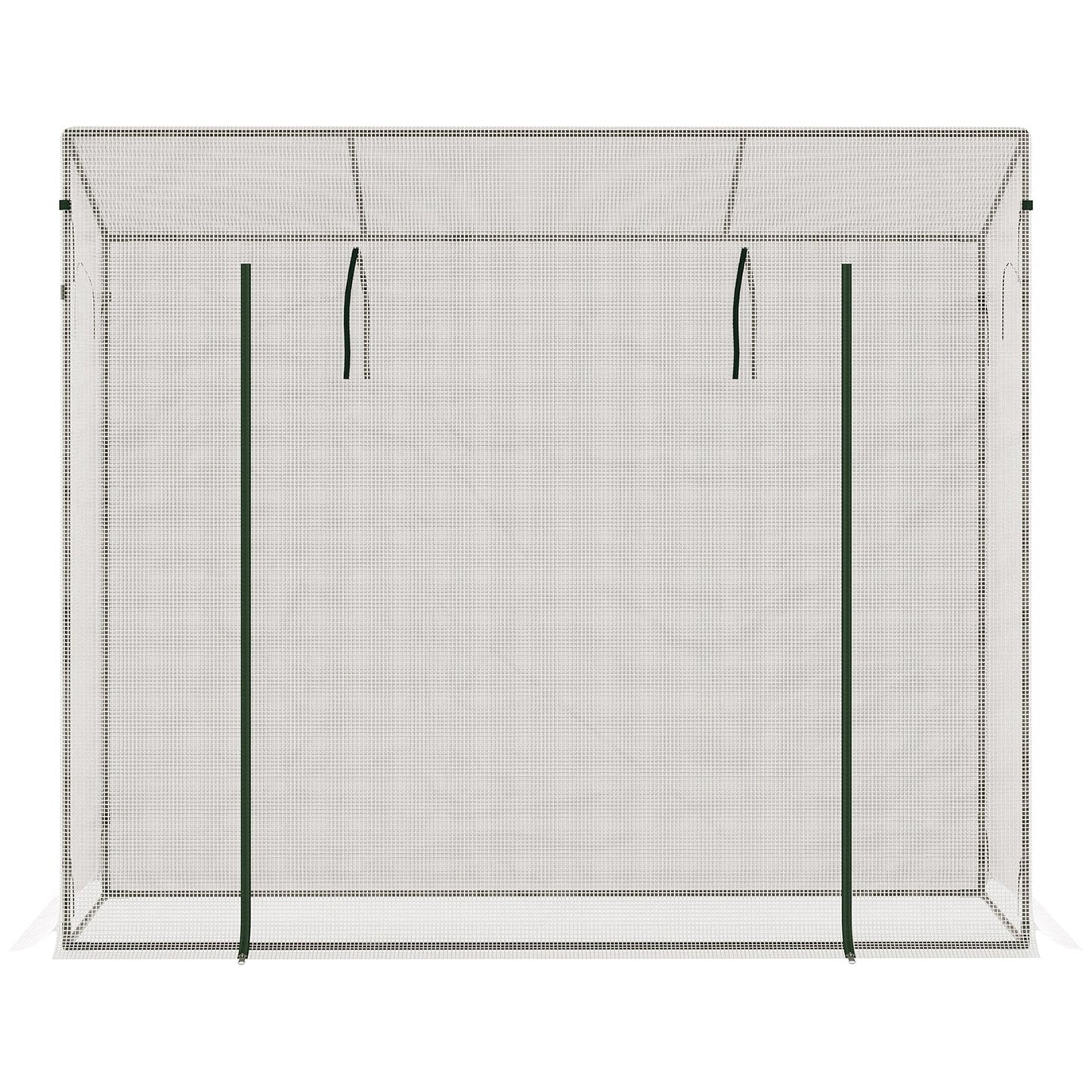 Outsunny 200X76X168cm Walk-In Garden Greenhouse Patio Hot House