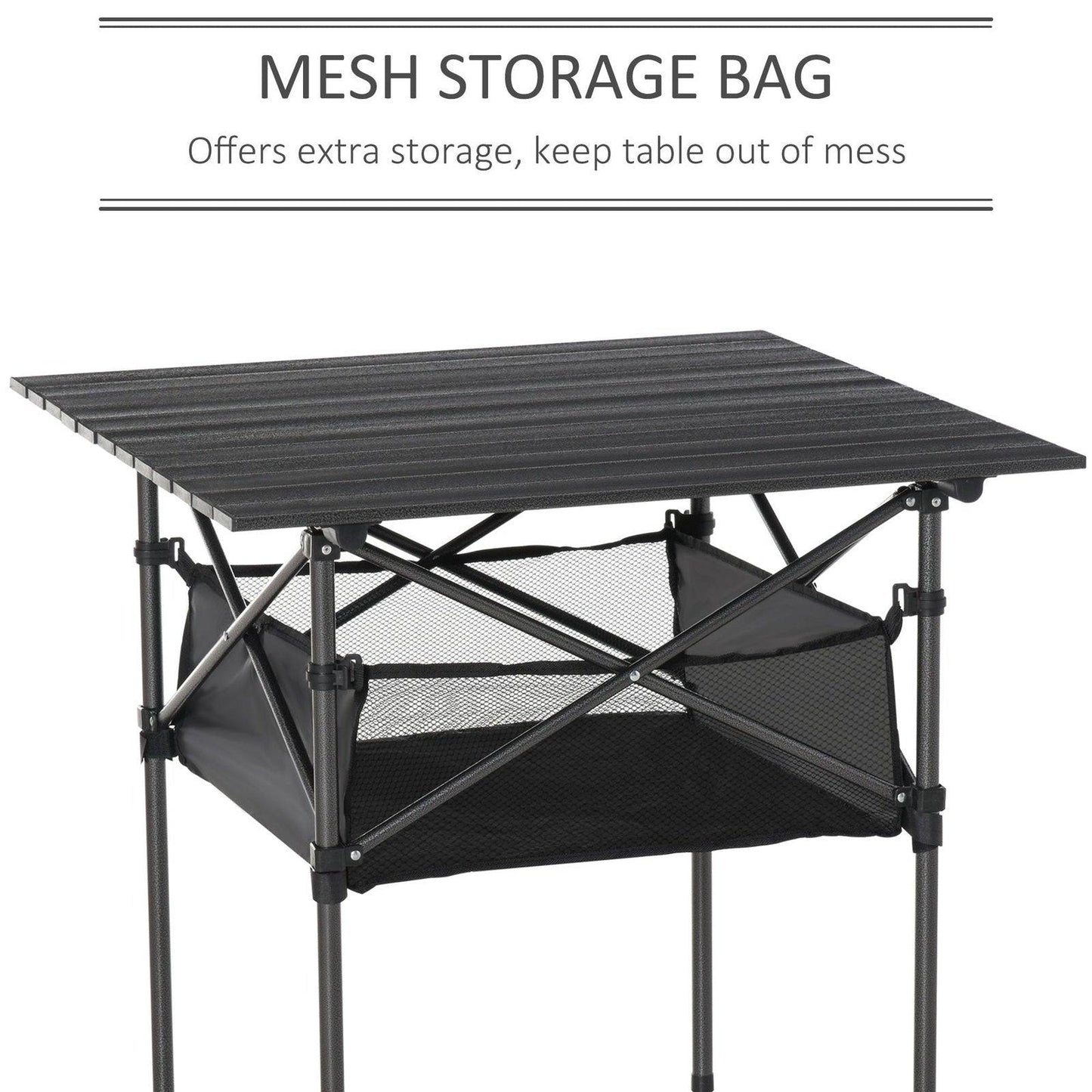 Outdoor Folding Camping Table W/ Storage Bag