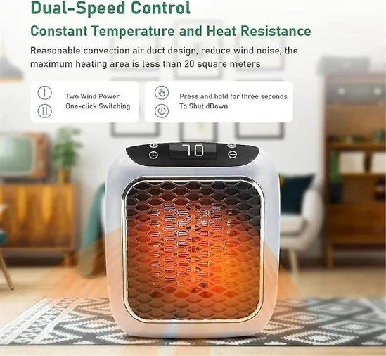 Plug-in Electric Fan Space Heater