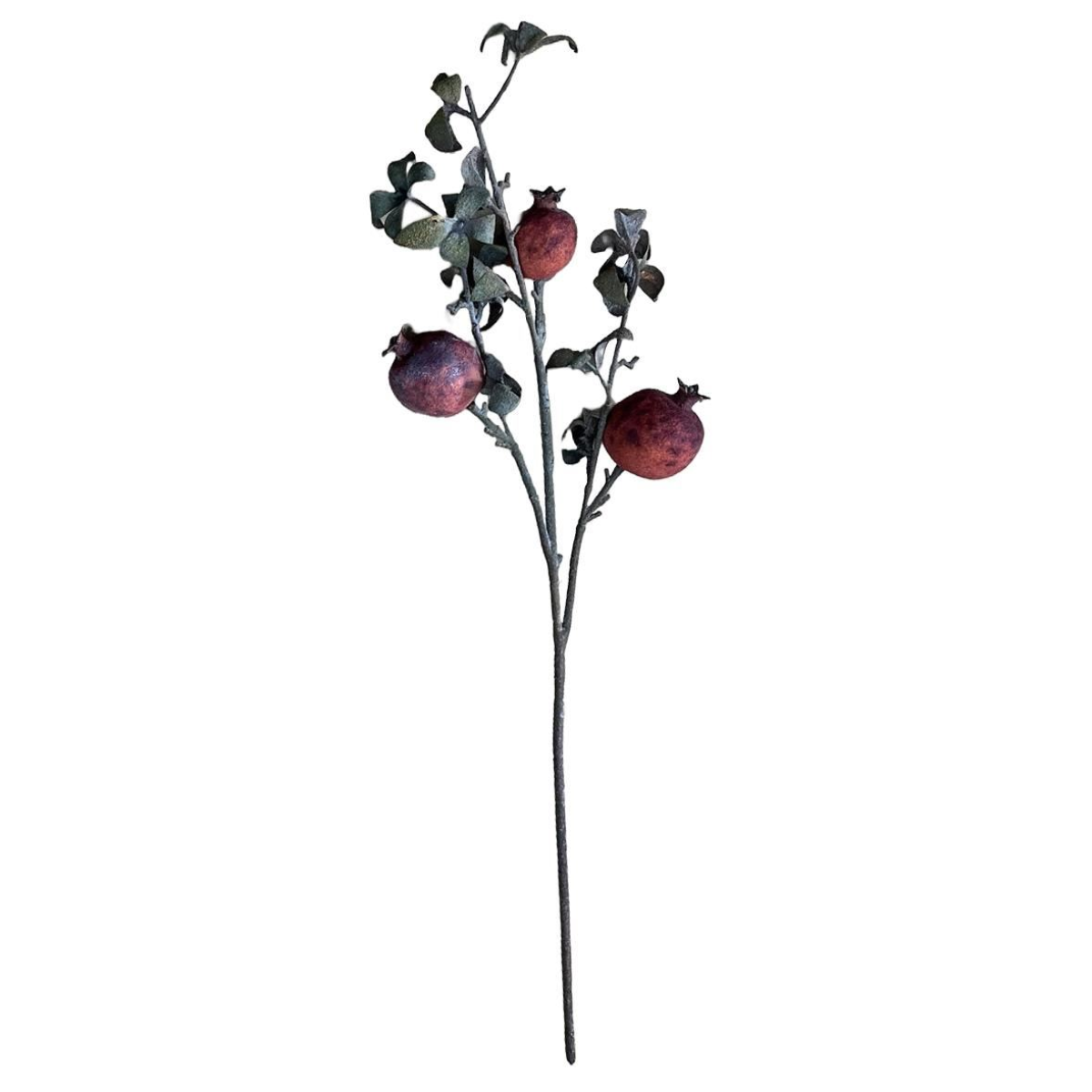 Pack of 6 x 75cm Artificial Pomegranate Stem Artificial