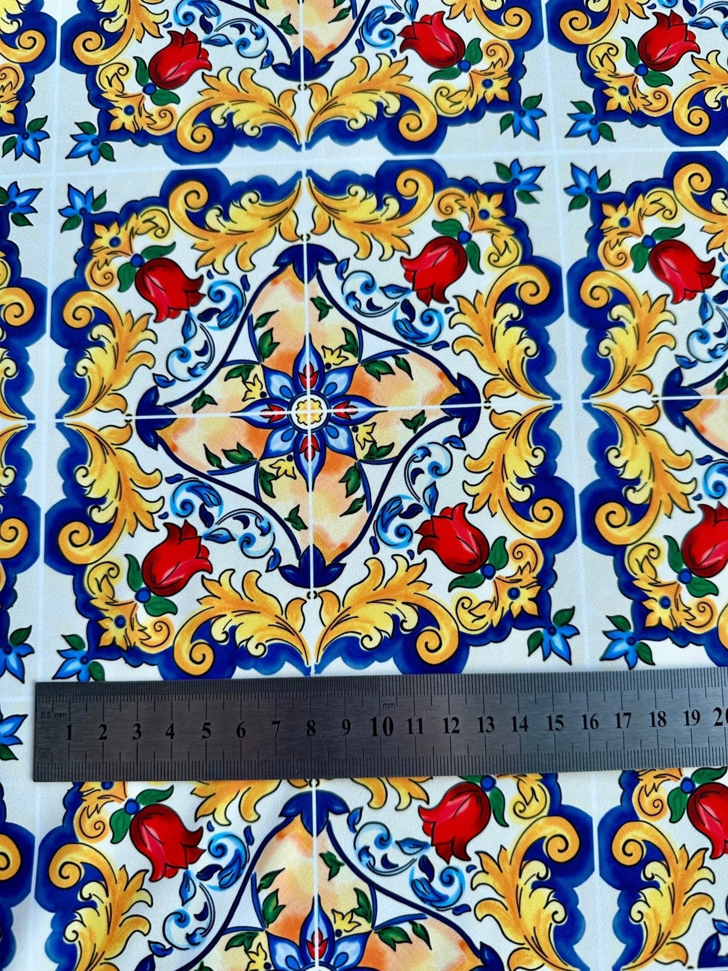 Majolica Pattern Fabric