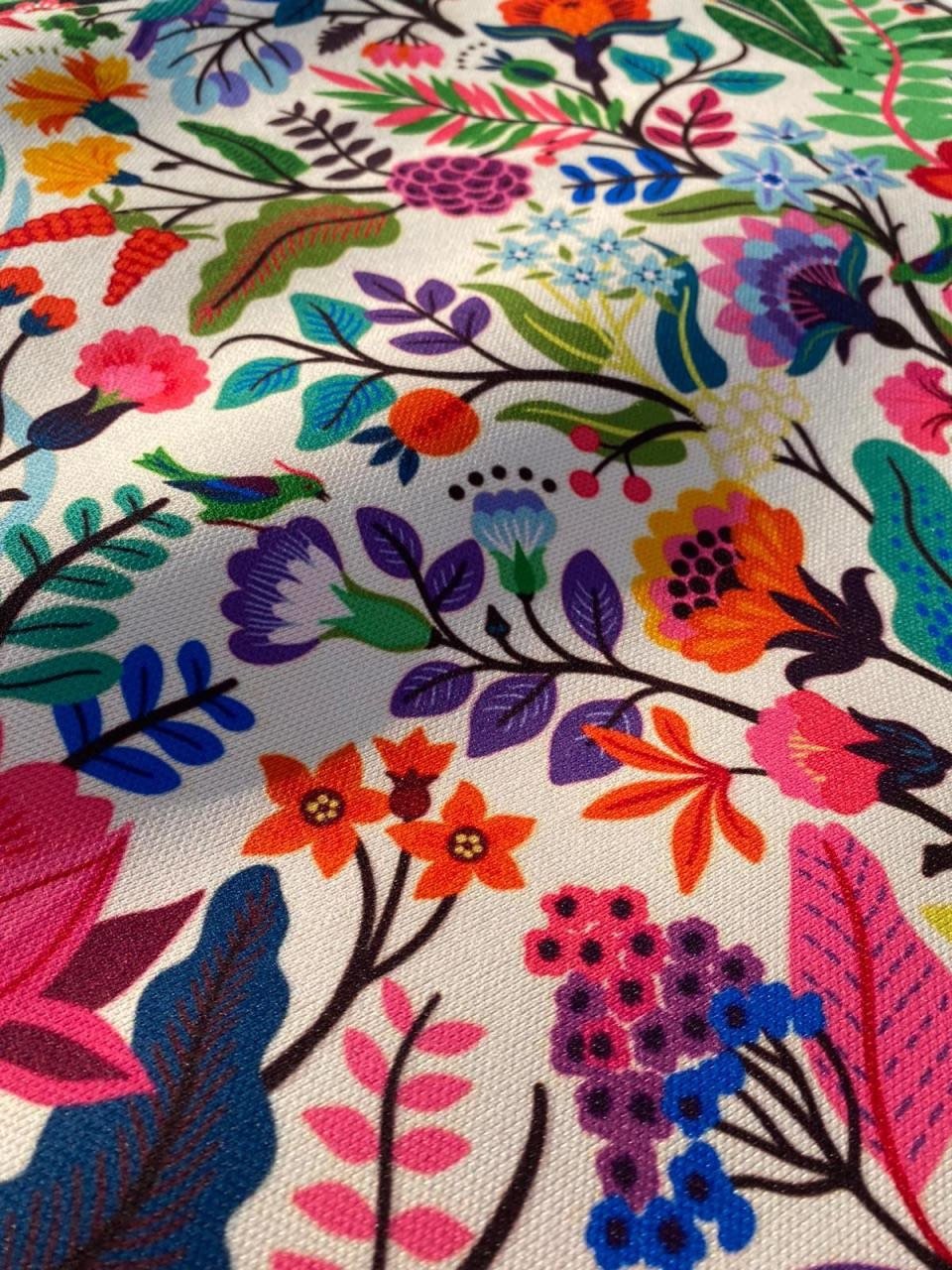 Mexican Floral Fabric