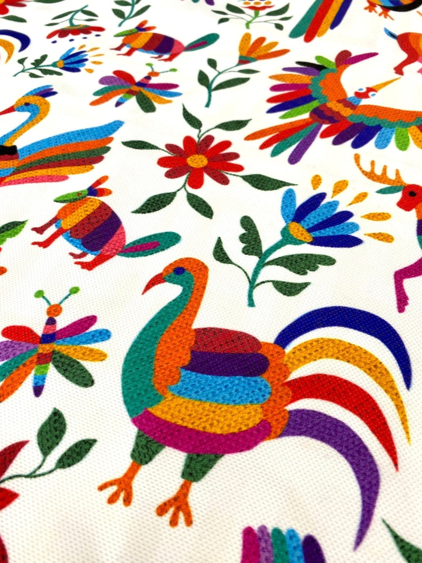 Otomi Print Outdoor Pillow Fabric