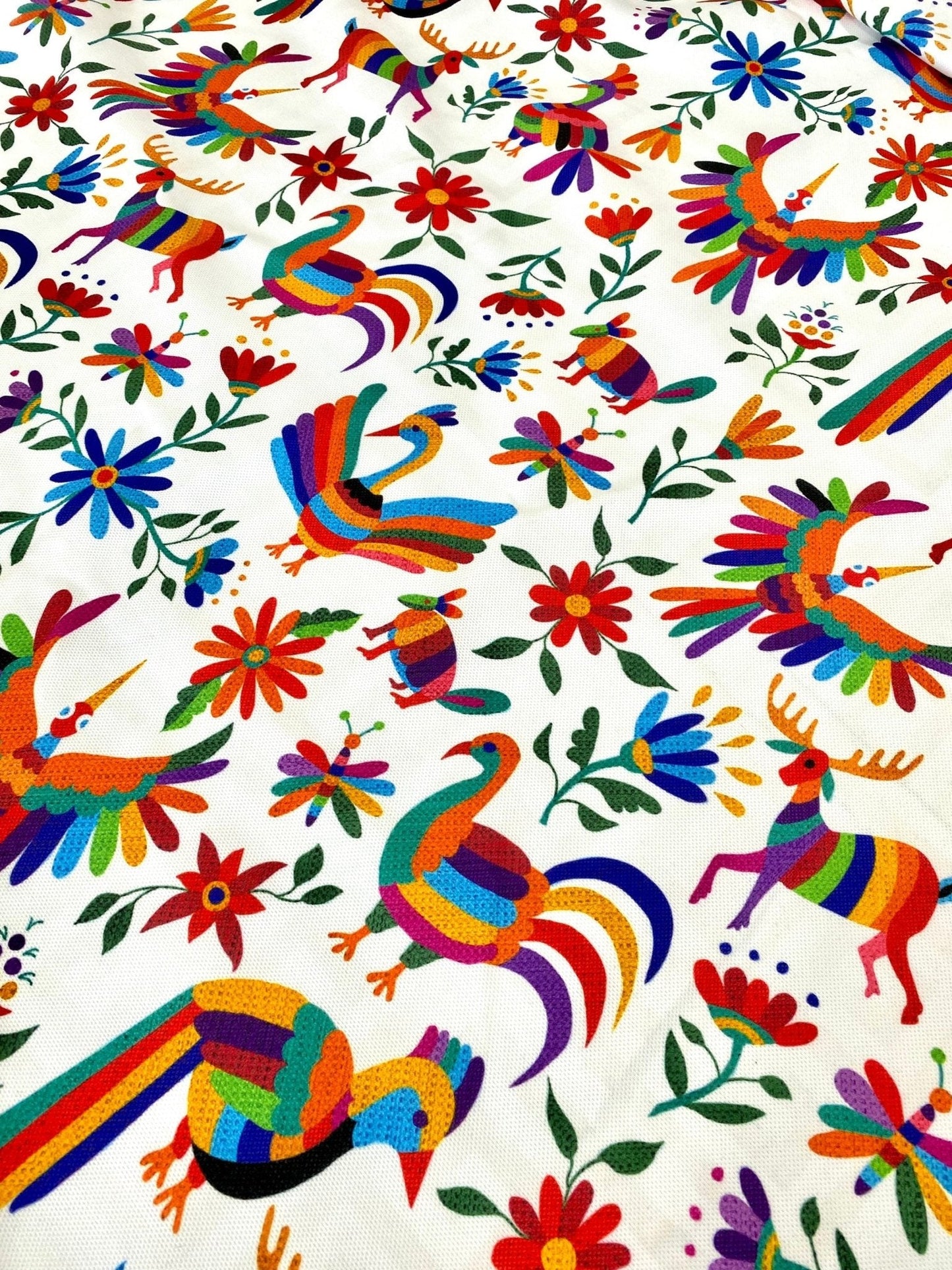Otomi Print Outdoor Pillow Fabric