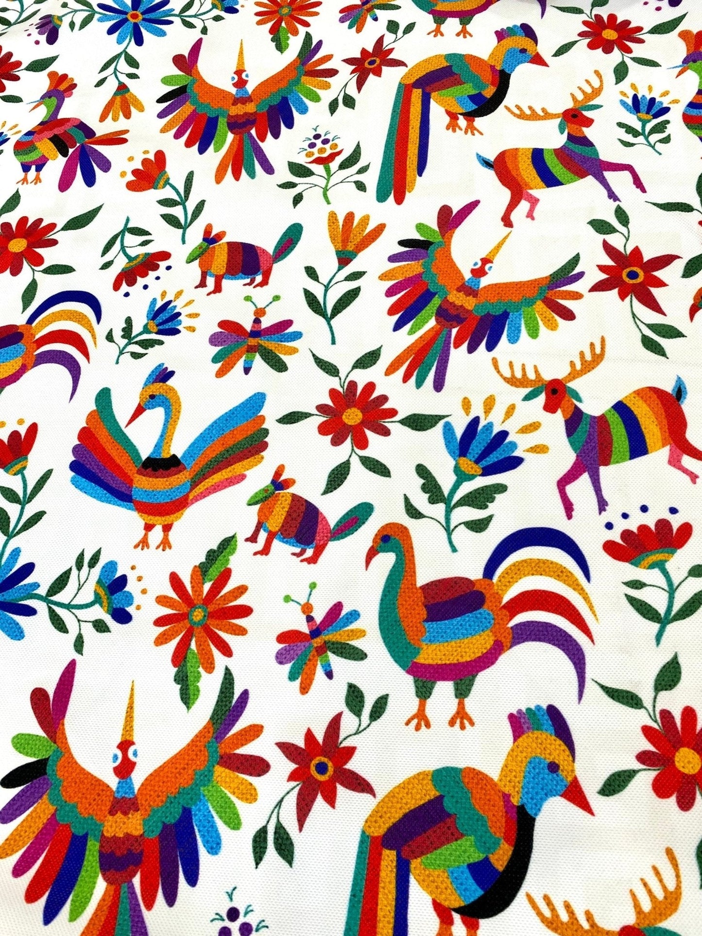 Otomi Print Outdoor Pillow Fabric