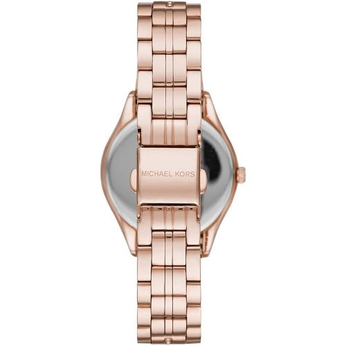 Michael Kors MK3716 Ladies Lauryn Rose Gold/Mother-of-Pearl Watch