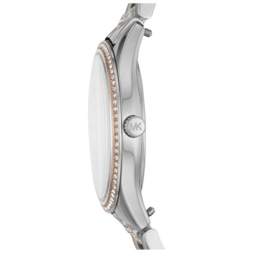 Michael Kors MK4366 Ladies Lauryn Two-tone/Mother-of-Pearl Watch
