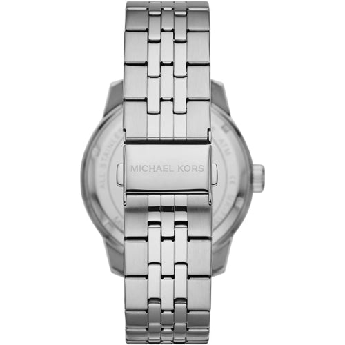 Michael Kors MK7153 Men's Cunningham Silver/Blue 44mm Watch