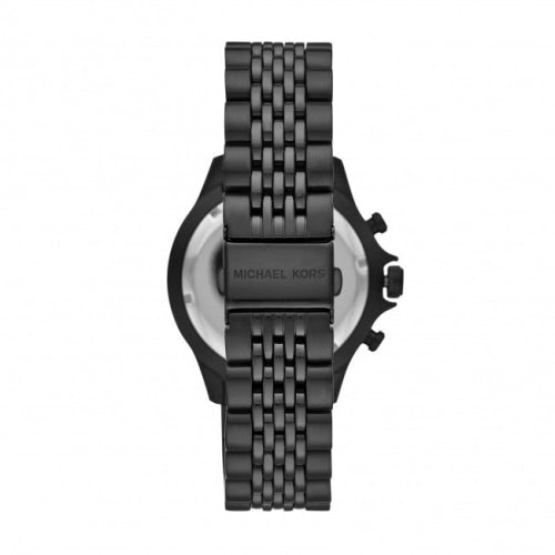 Michael Kors MK8750 Men's Bayville Silver/Black Chronograph Watch