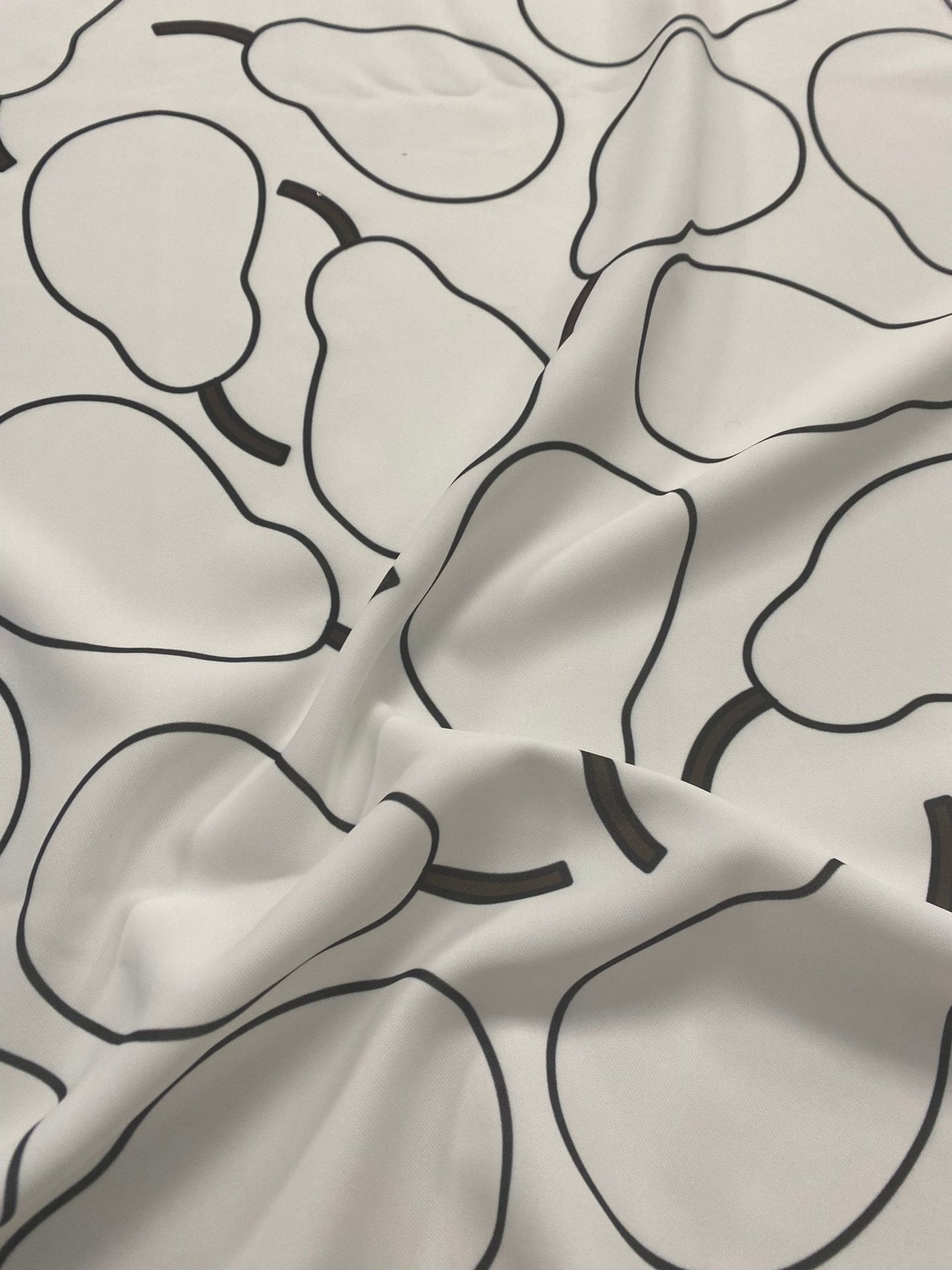 Minimalist Pear Print Fabric
