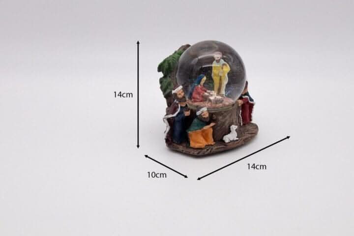 Christmas Nativity Scene Snow Globe Decoration