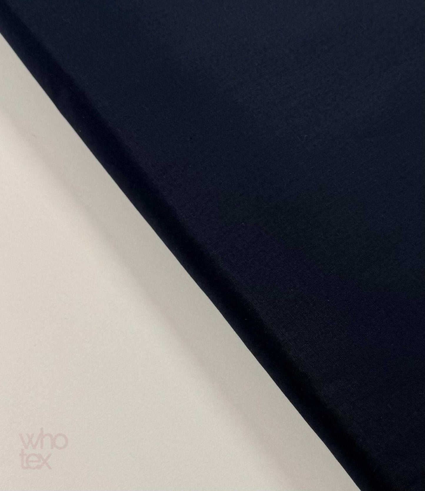 Navy Blue Poplin Fabric