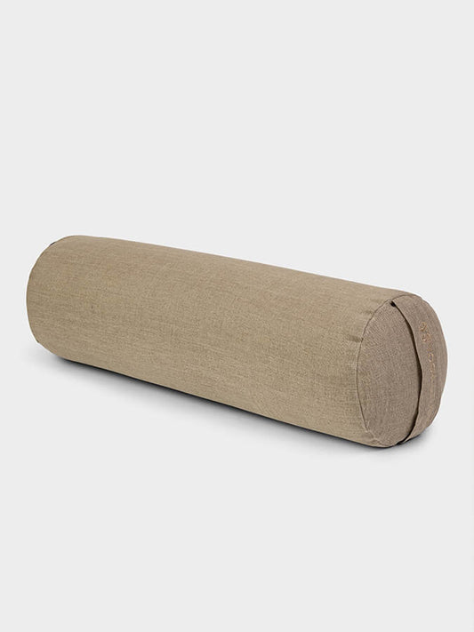 Yoga Studio Organic Buckwheat Hemp Lotus Meditation Bolster Cushion