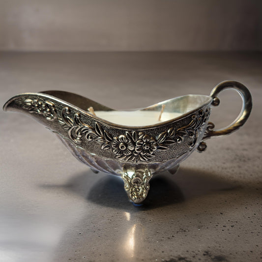 Vintage Gravy Bowl Candle