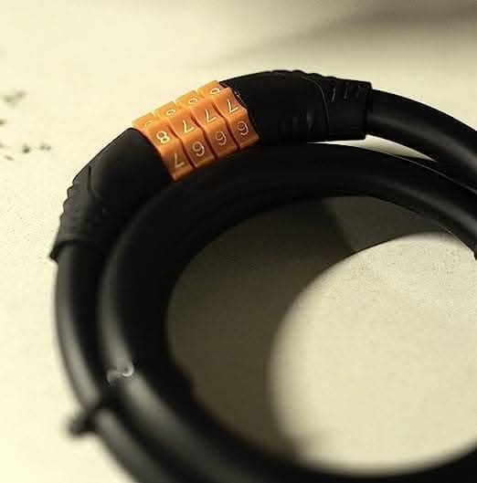 Digital 4 Digit Combination Password Cable Lock