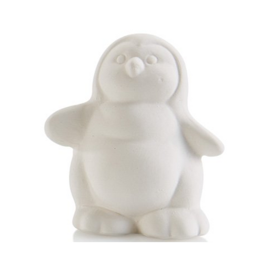 Paint Your Own Christmas Penguin Figure