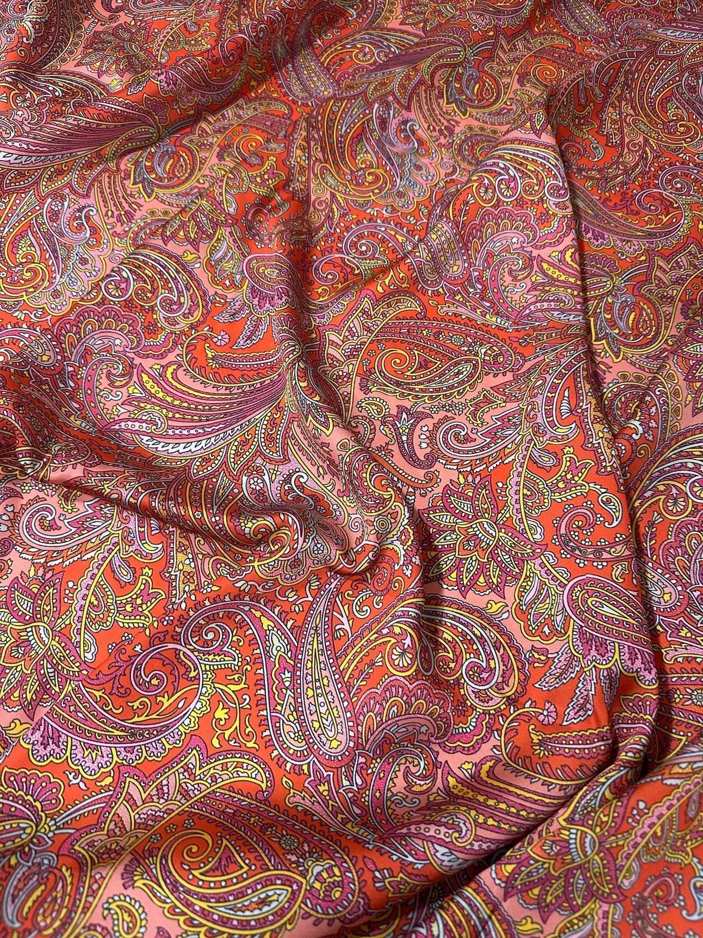 Paisley Pattern Fabric – Fabric by Metre, Multiple Options for Sewing & Dressmaking
