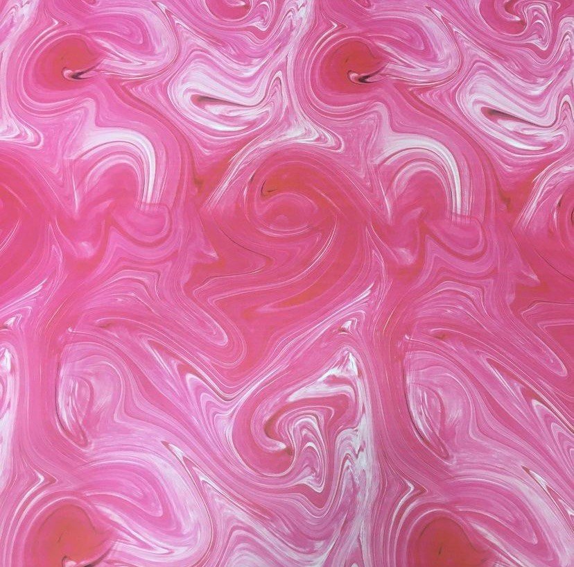 Pink Tie Dye Fabric