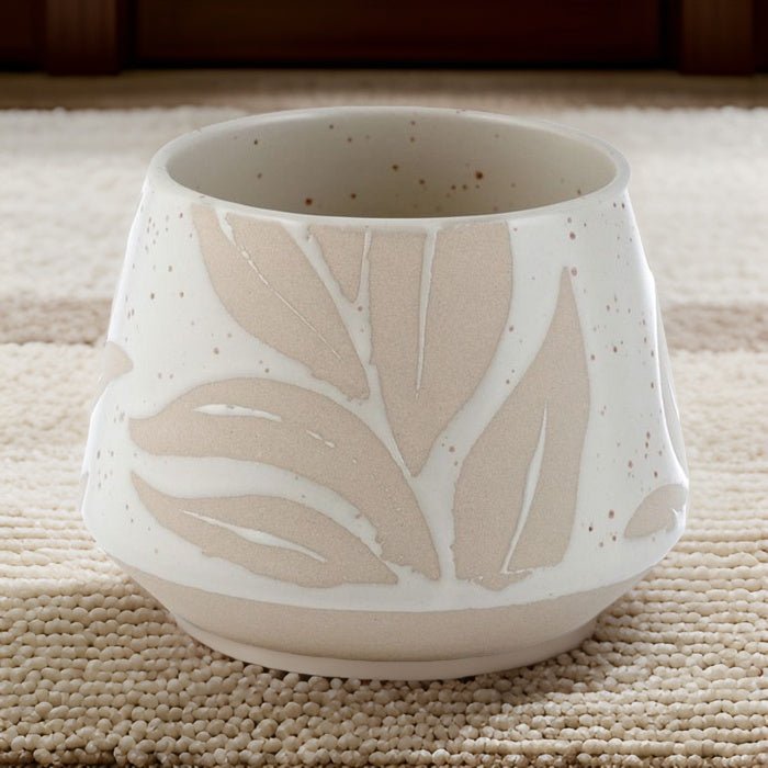 Hesperantha Detail Plant Pot | Sage Essential Oil Candle