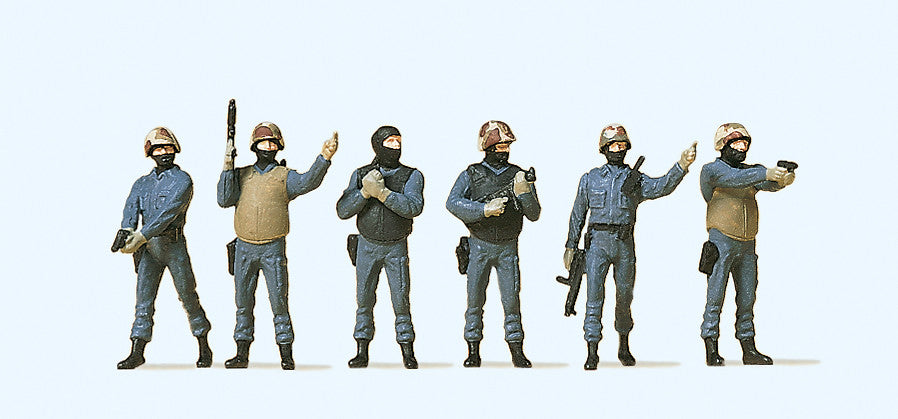 GSG Special Ops Police Terrarium Figures 10446
