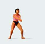 Beach Volleyball Terrarium Figure 28064