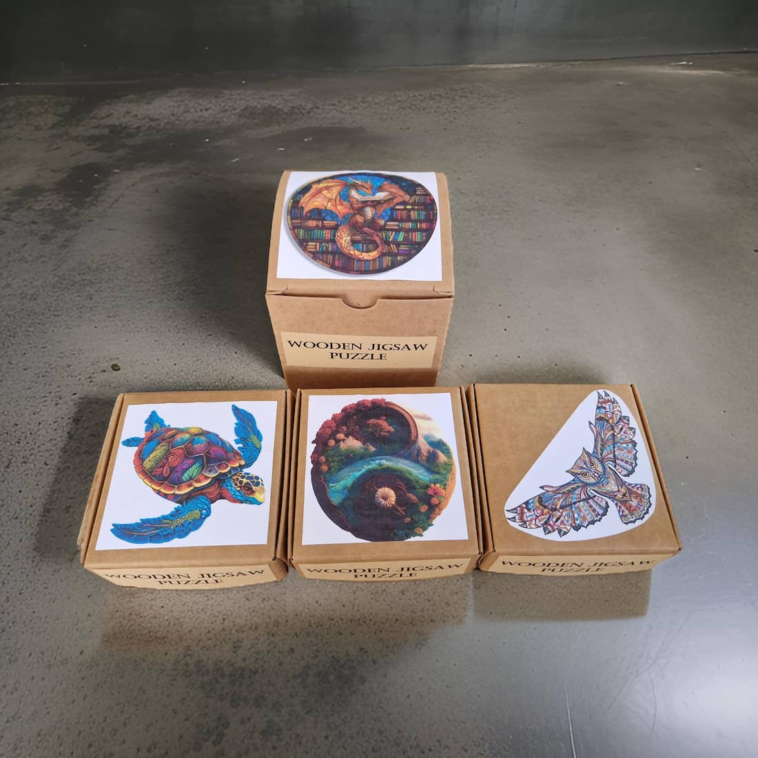 Wooden Animal and Nature Puzzles