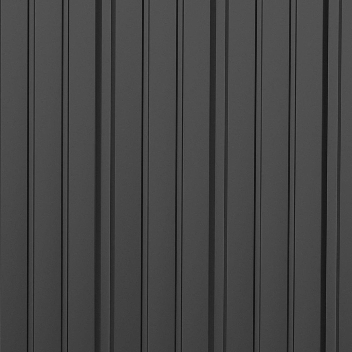Galvanised 5.3 x 3.1' Single Door Pent Garden Store Steel Grey by Steadfast