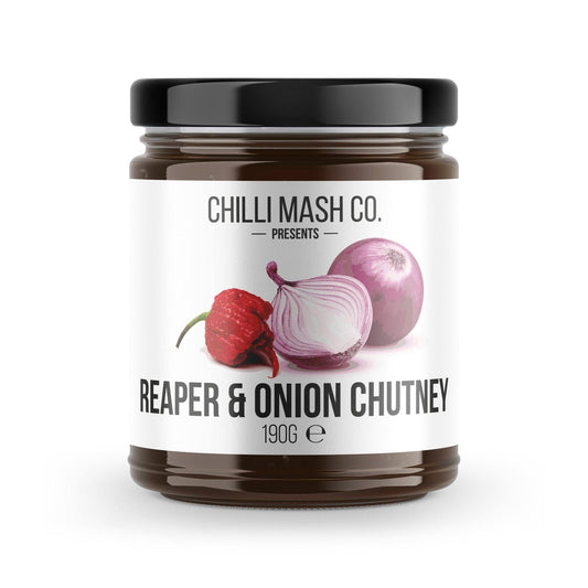 Reaper & Onion Chutney | 190g | Chilli Mash Co. | Sweet Red Onion Kick