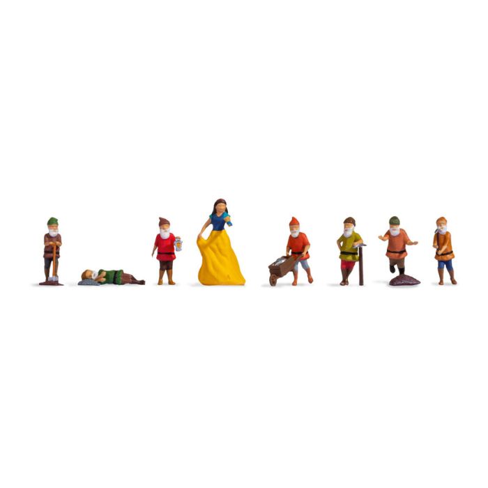 Snow White and the Seven Dwarfs Terrarium Figures Set 15803