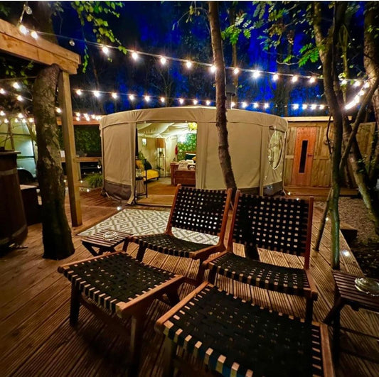 52M / 170FT Super Festoon Warm White Outdoor Plug-in Connectable LED String Lights