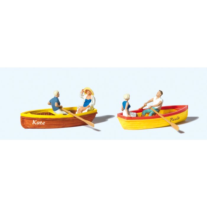Rowing Boats (2) Terrarium Figure Set 10686