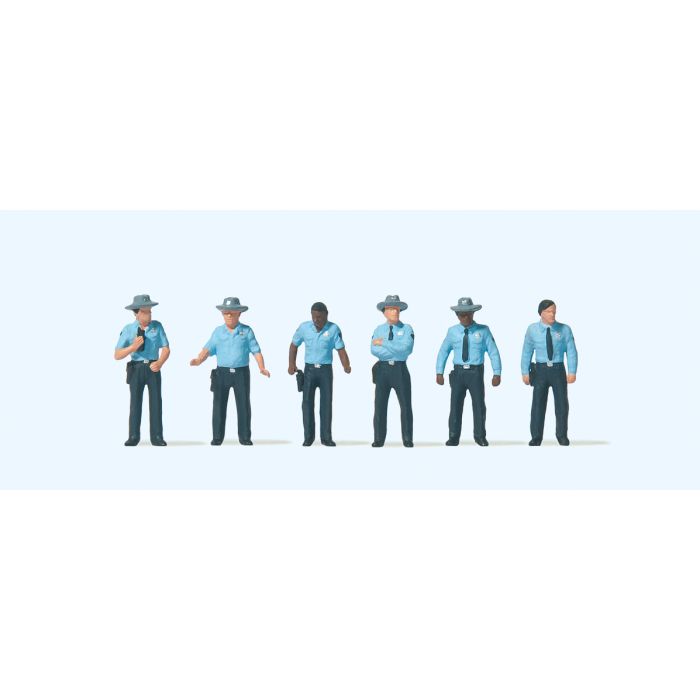 US Highway Patrol (6) Terrarium Figures 10798