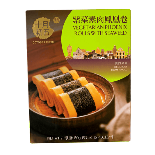 OCTOBER FIFTH Vegetarian Phoenix Rolls With Seaweed 150g