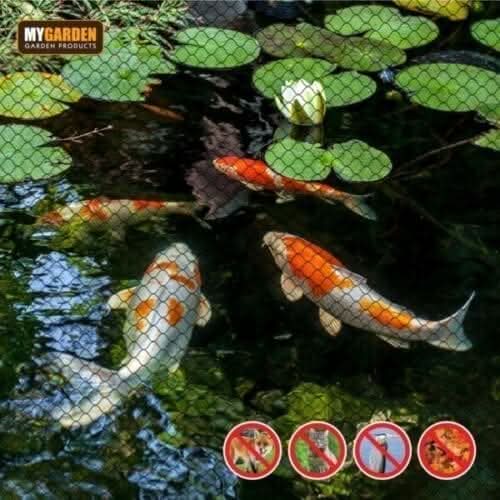 6x4m Pond Netting Waterproof UV Resistant Garden Netting 1mm Fine Mesh