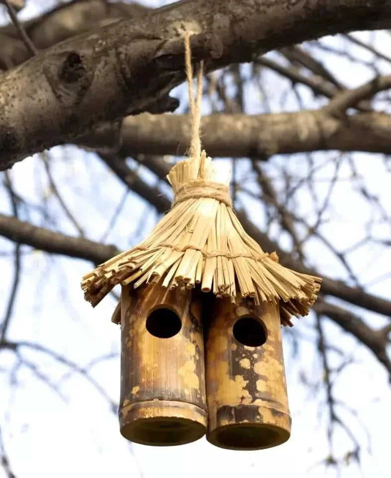 Tiki Hanging Bird Nest Box
