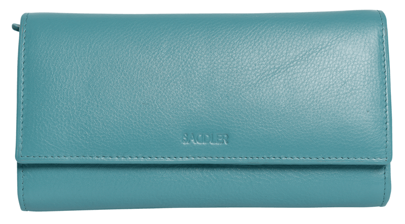 Large Leather Multi-Section Purse "Grace" – Handmade by Saddler | RFID Protected & Gift Boxed