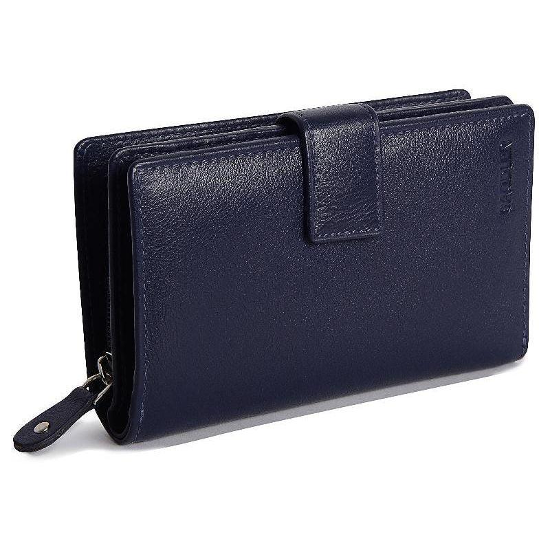 Mid-Size Leather Purse Wallet  "Holly" – Handmade by Saddler | RFID Protected & Gift Boxed