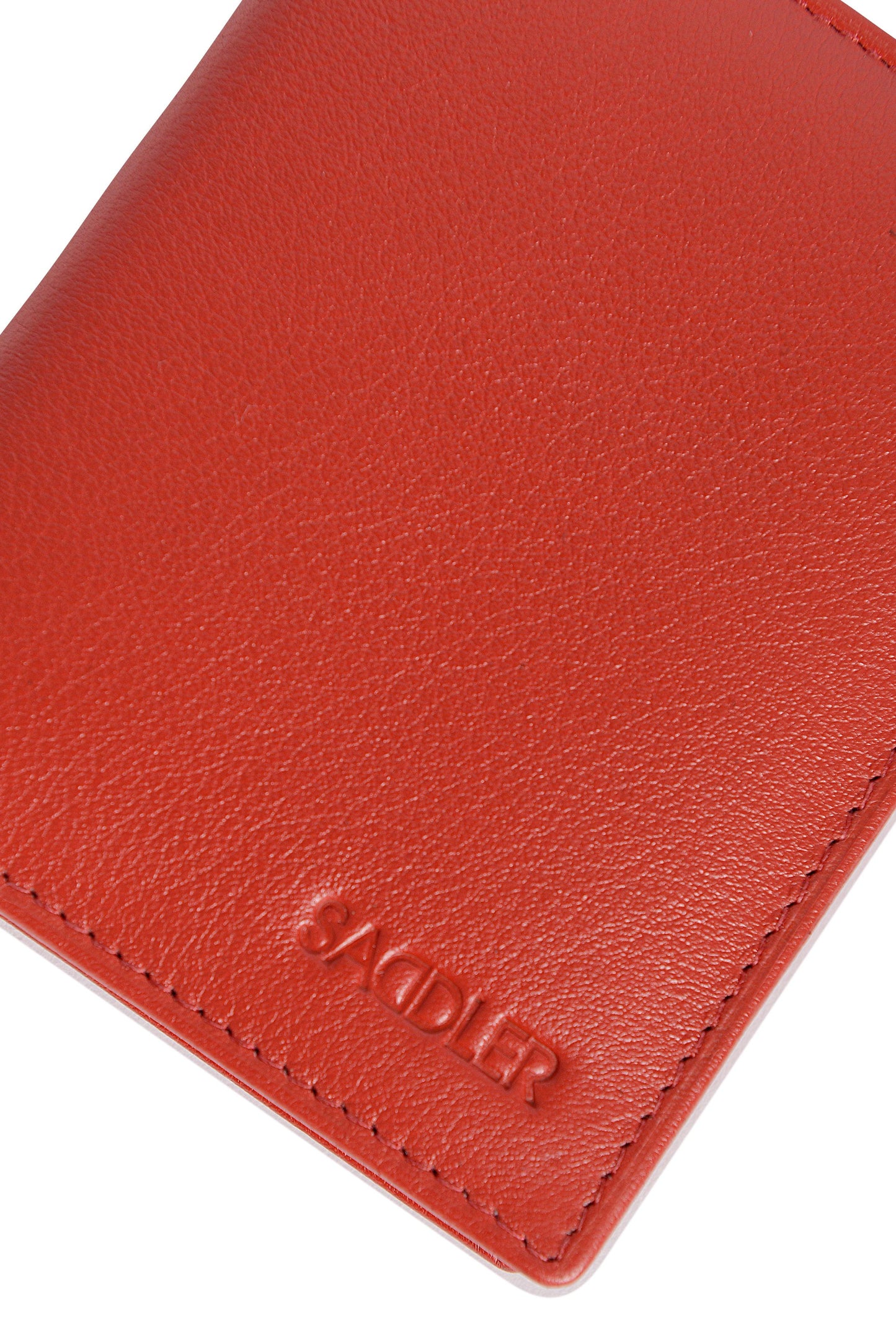 Compact Leather Card Wallet "Lexi" – Handmade by Saddler | RFID Protected & Gift Boxed