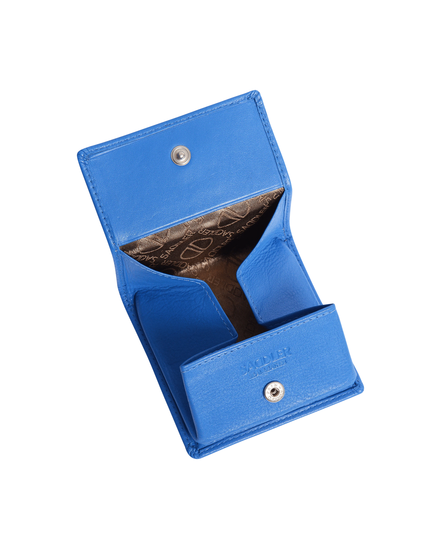 SADDLER POPPY Leather Square Mini Tray Purse